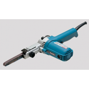 Makita 9032 pásová brúska - elektrický pilník so šírkou pásu len 9 mm