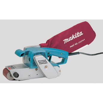 Makita 9924DB silná pásová brúska s možnosťou používať pásy šírky 76 a 100 mm