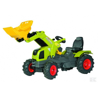Rolly Toys - Claas Axos s čel. nakl.+pneu.